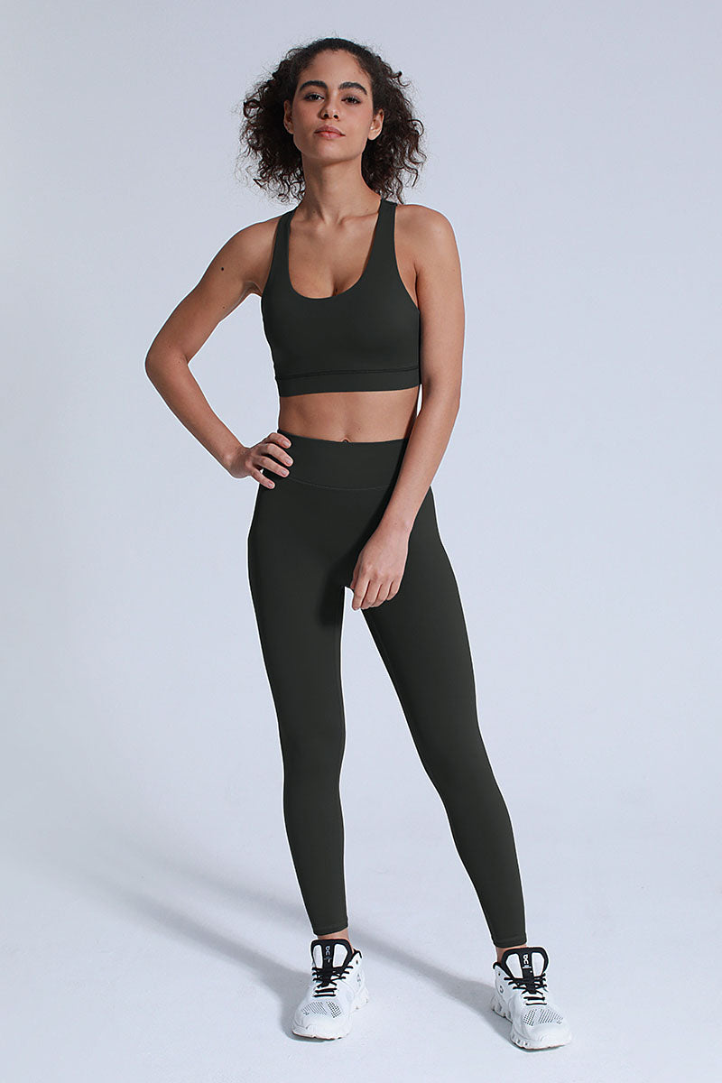 HourglassFit™ Support High Waist Leggings With Laser Compression