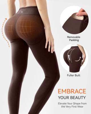 HyperBoost™ Tummy Control High Waist Shaping Butt Lifting Slimming leggings