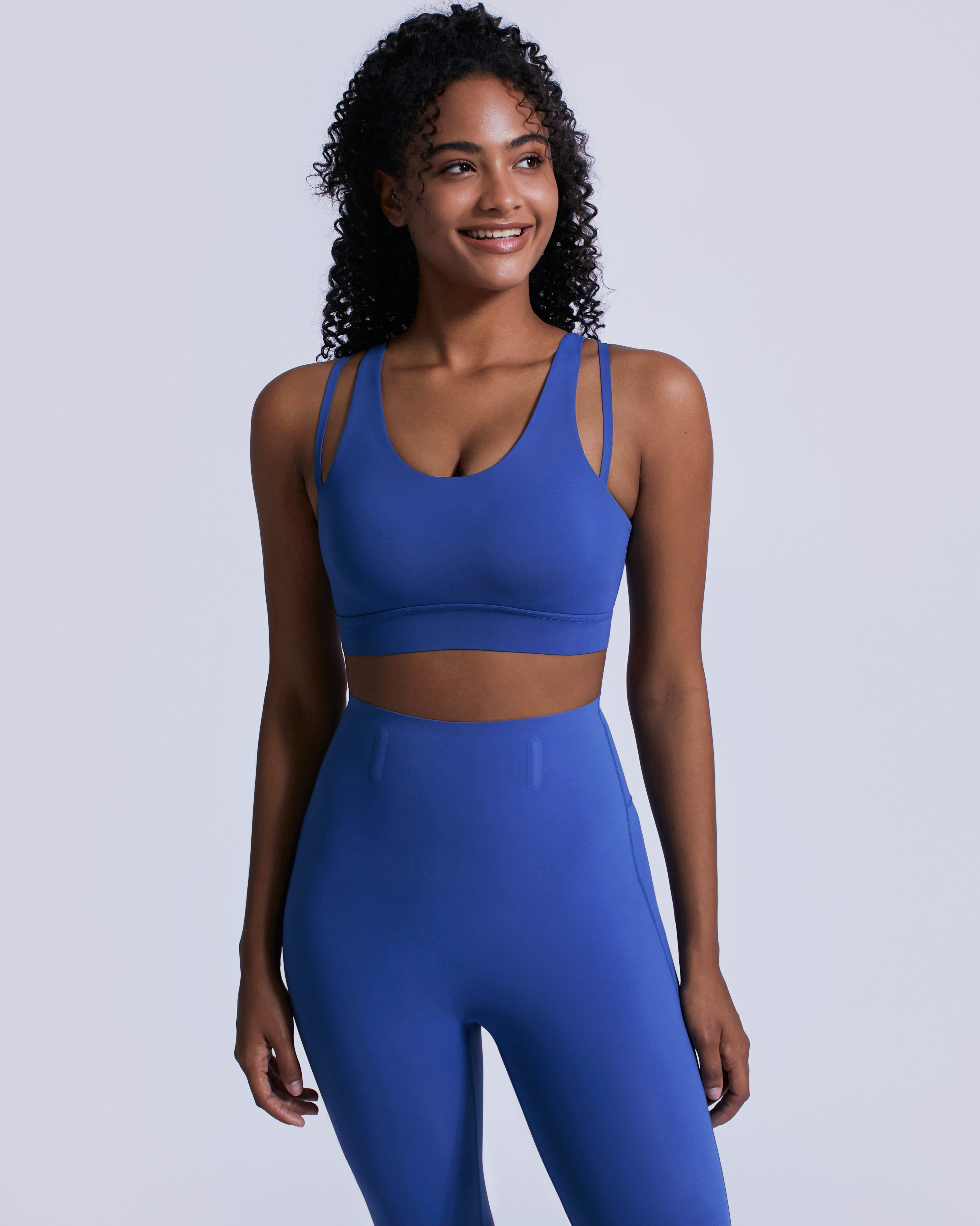 Posture correcting bra with high support