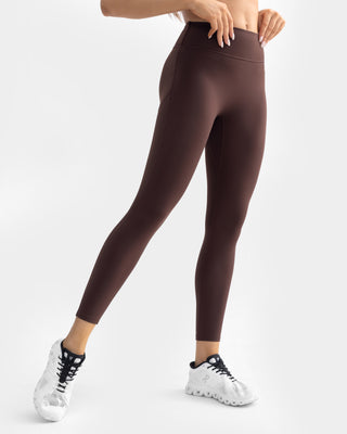 Blue High Rise Leggings with Side Pockets – Bellaboost
