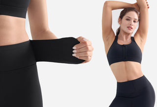 InstantRecovery Compression Tummy Control Crop Hi-Waist Leggings w/15in Side  Zip - Black - S at  Women's Clothing store