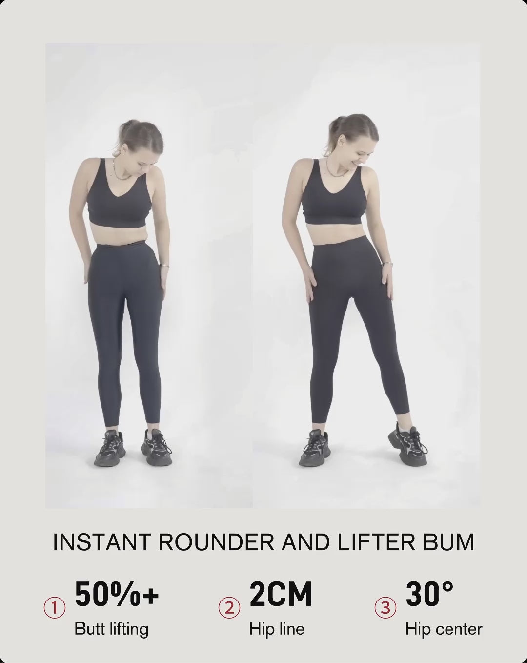 These Plus Size high waisted compression capri leggings have a compression control  top that flattens your tummy and contours your waistline for an hourglass  silhouette. - Skinny leg design - Does not